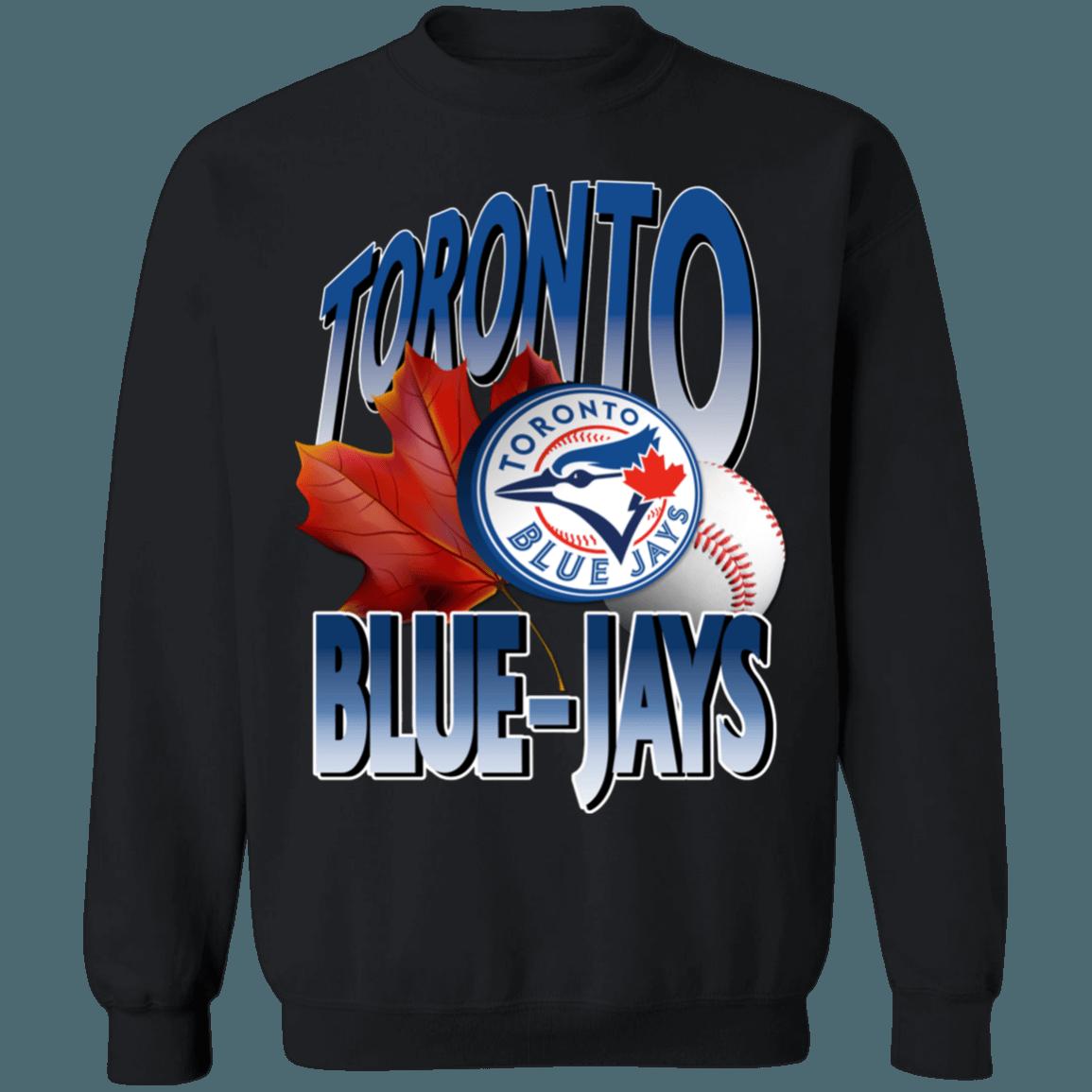 Toronto Blue Jays Canada's Team Vintage MLB Crewneck Sweatshirt Hoodie Shirt for Baseball Fans - Image 4