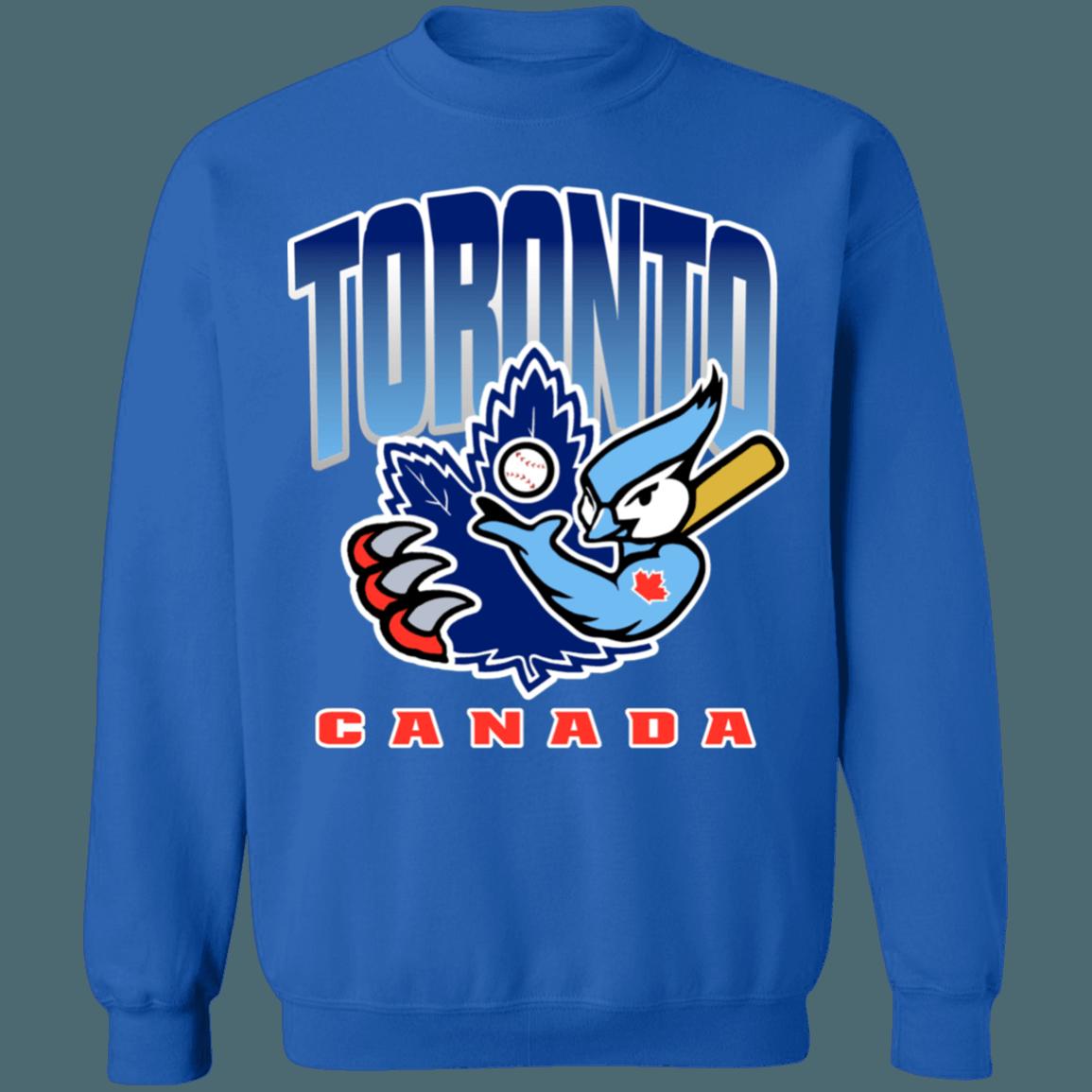 Toronto Blue Jays Leafs Raptors MLB/NHL/NBA Mash-Up Sweatshirt Hoodie Shirt Gifts for Toronto Blue Jays Leafs Fans - Image 4