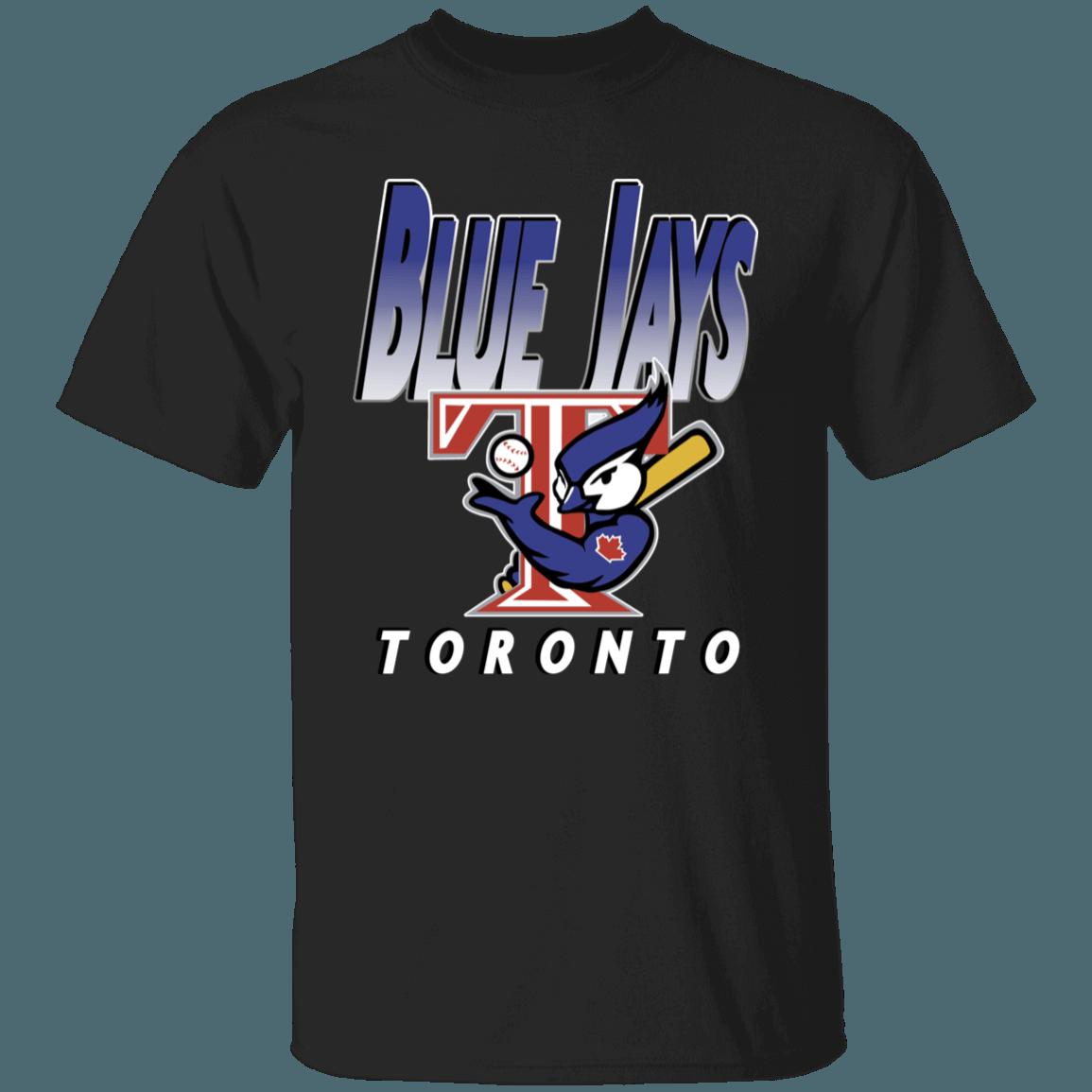 Toronto Blue Jays MUSCLE BIRD Vintage MLB T-Shirt Sweatshirt Hoodie Gifts for Baseball Fans