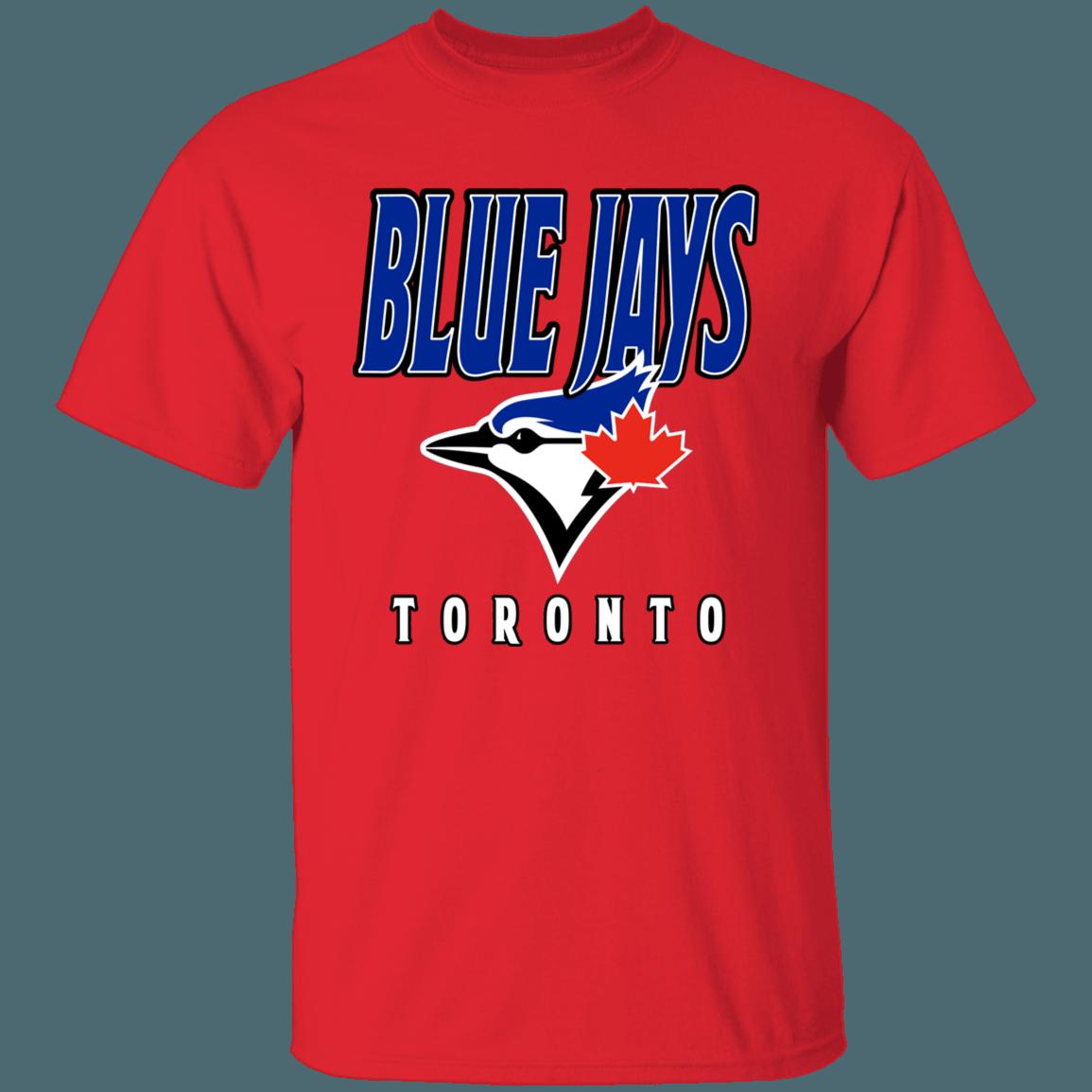 Toronto Blue Jays Retro MLB T-Shirt Sweatshirt Hoodie Gifts for Baseball Fans - Image 2