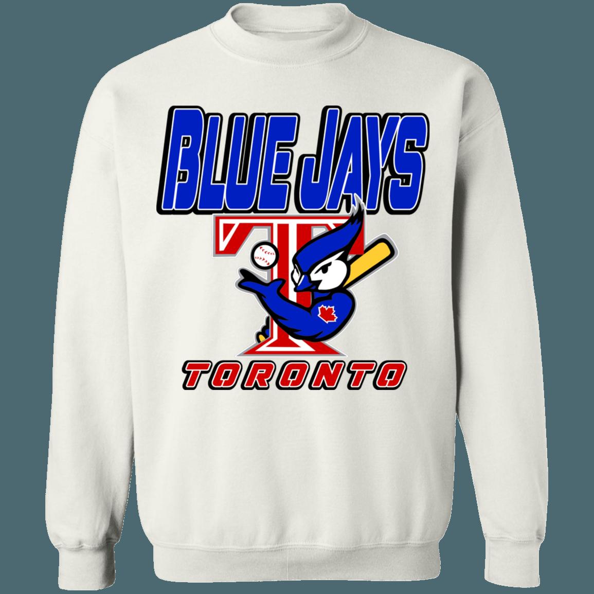 Toronto Blue Jays T-BIRD Retro Sweatshirt Hoodie Shirt for MLB Fans