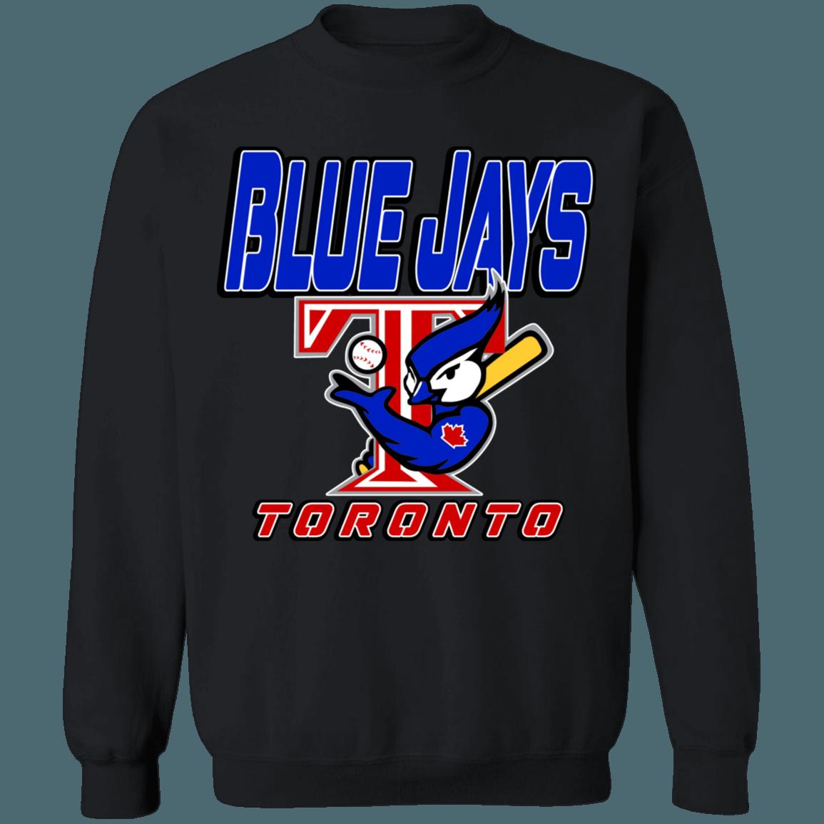 Toronto Blue Jays T-BIRD Retro Sweatshirt Hoodie Shirt for MLB Fans - Image 3