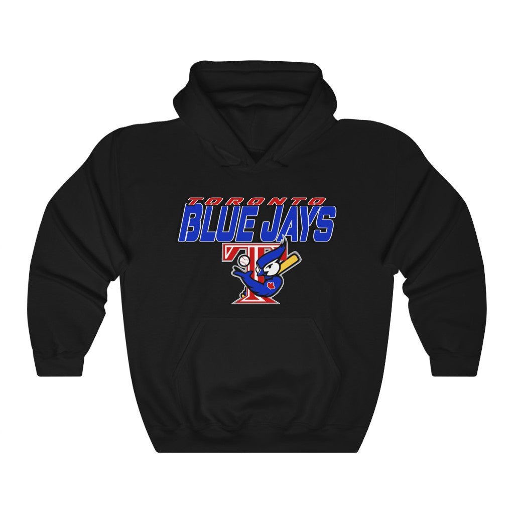 Toronto Blue Jays T-BIRD Vintage 90's MLB Hoodie Sweatshirt Sport Shirt