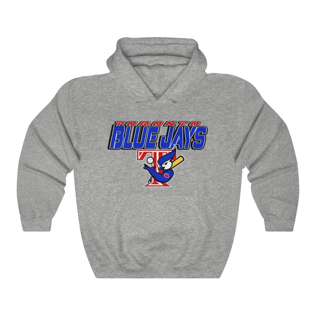 Toronto Blue Jays T-BIRD Vintage 90's MLB Hoodie Sweatshirt Sport Shirt - Image 3
