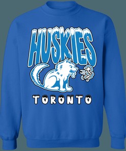 Toronto Huskies Vintage NBA Vintage Sweatshirt Hoodie Shirt For NBA Fans