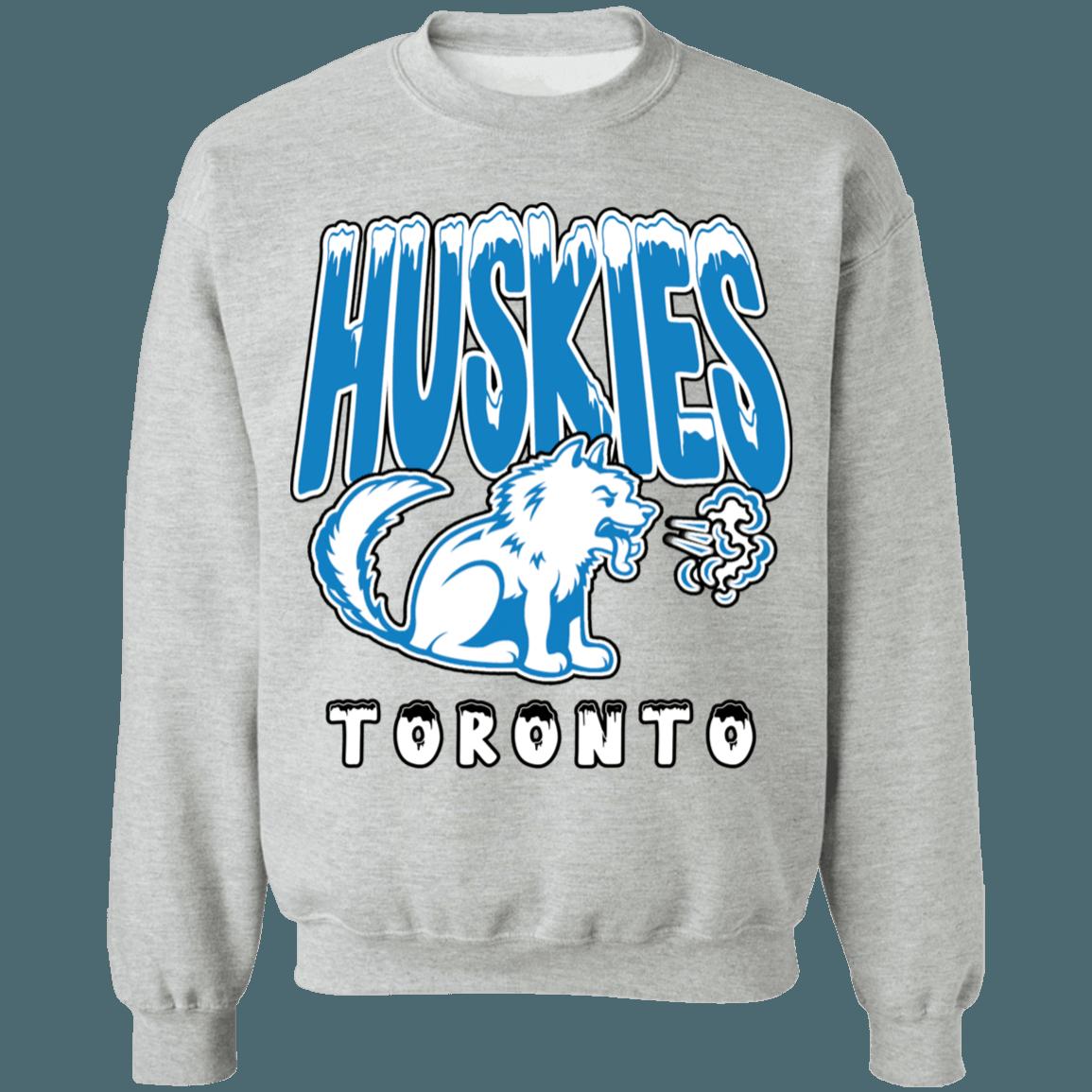 Toronto Huskies Vintage NBA Vintage Sweatshirt Hoodie Shirt For NBA Fans - Image 2