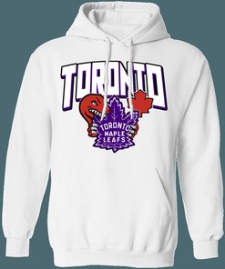 Toronto Maple Leafs X Raptors NHL X NBA Hoodie Sweatshirt Hoodie Shirt
