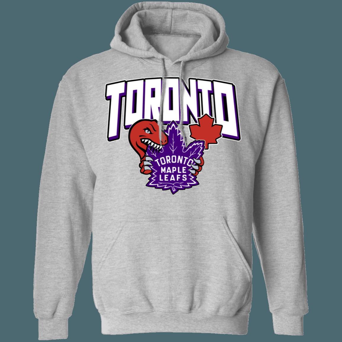 Toronto Maple Leafs X Raptors NHL X NBA Hoodie Sweatshirt Hoodie Shirt - Image 4