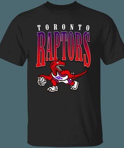 Toronto Raptors 90's Dino Retro NBA Fan T-Shirt Sweatshirt Hoodie