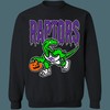 Toronto Raptors HALLOWEEN Retro NBA Crewneck Sweatshirt Hoodie Shirt Gifts for NBA Fans