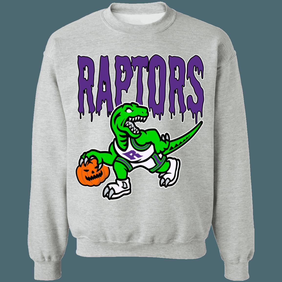 Toronto Raptors HALLOWEEN Retro NBA Crewneck Sweatshirt Hoodie Shirt Gifts for NBA Fans - Image 4