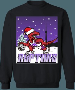 Toronto Raptors Ugly Christmas NBA Vintage Sweatshirt Hoodie Shirt For NBA Fans