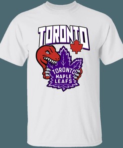 Toronto Raptors X Maple Leafs NBA NHL T-Shirt Sweatshirt Hoodie National Hockey League Shirt