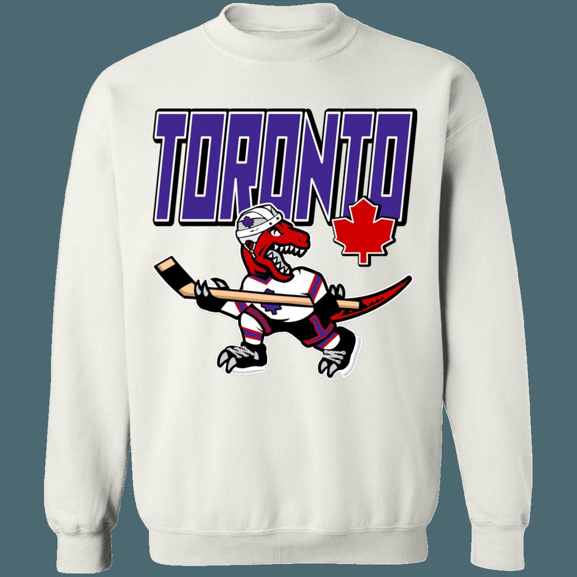Toronto Raptors X Maple Leafs NBA X NHL Mash-Up Unisex Sweatshirt Hoodie Shirt - Image 4