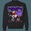 Toronto Raptors X Maple Leafs Retro NBA/NHL Sweatshirt Hoodie TShirt For Hockey Lovers