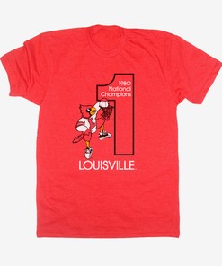 U Of L '80 Champs University Football Hoodie Sweatshirt, Cardinals Sports Team