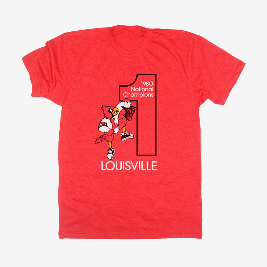 U Of L '80 Champs University Football Hoodie Sweatshirt, Cardinals Sports Team