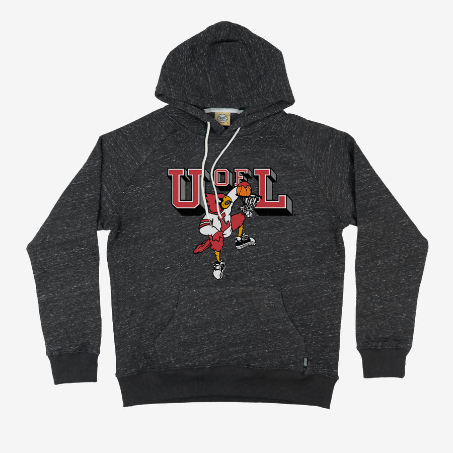 U Of L Dunking Cardinal University Football Hoodie Sweatshirt, Cardinals Sports Team - Image 2