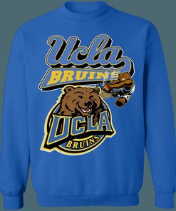 UCLA Bruins Vintage NCAA Sweatshirt Hoodie Shirt For Fans