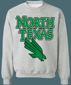 UNT Mean Green Vintage NCAA Sweatshirt Hoodie Shirt For Fans