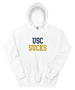 USC Sucks Notre Dame Rivalry Hoodie Sweatshirt Sport Shirt