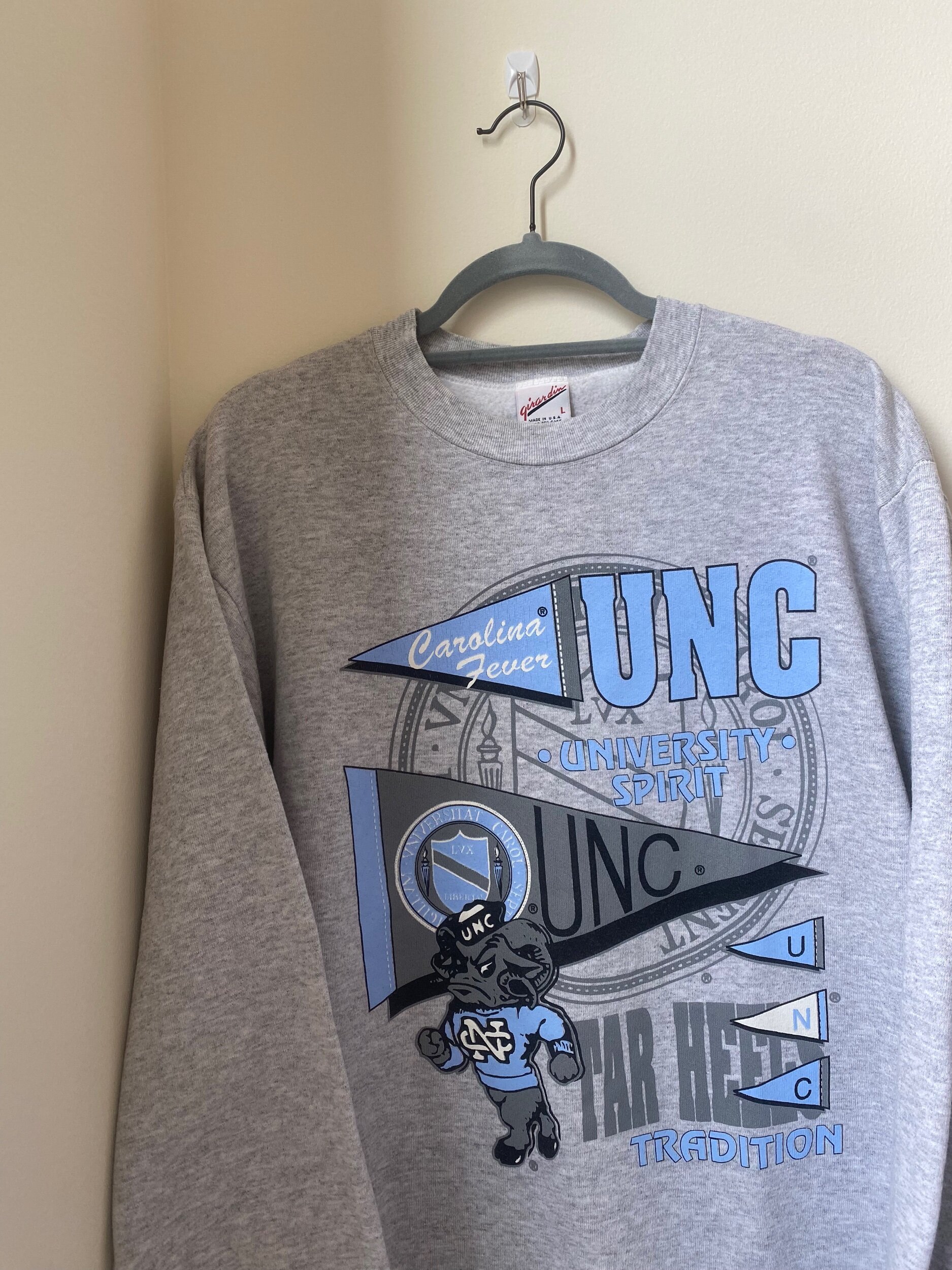 Unc Graphic Crewneck Sweatshirt Hoodie Shirt Gifts For Fans, Tar Heels Shirts, College Student Unisex Tee - Image 2