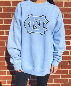 Unc Logo Sweatshirt, Carolina College Sweatshirt, Vintage Carolina Shirt,Distressed Carolina Sweatshirt, Hoodies