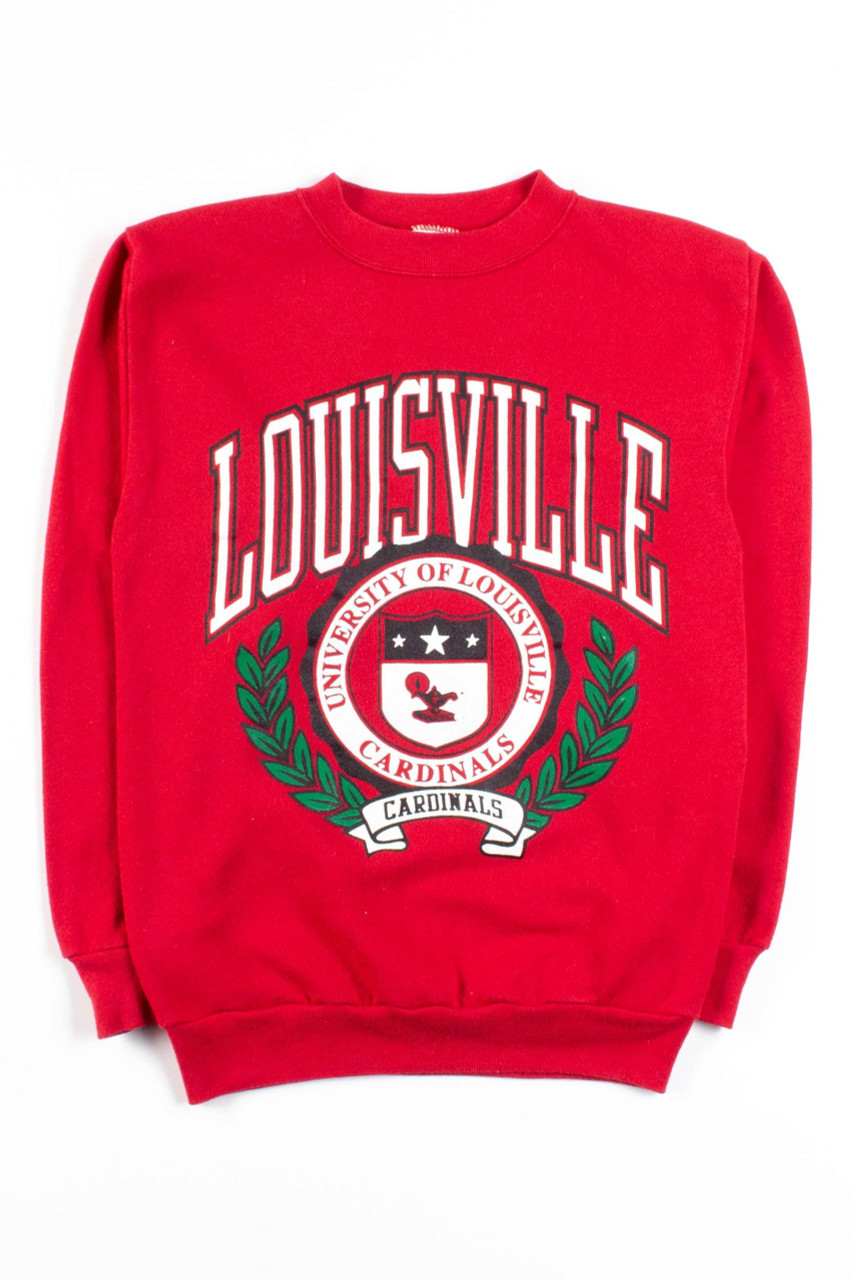 University Of Louisville Cardinals Sweatshirt University Football Fan Shirt Hoodie Sweatshirtgifts Louisville Fans
