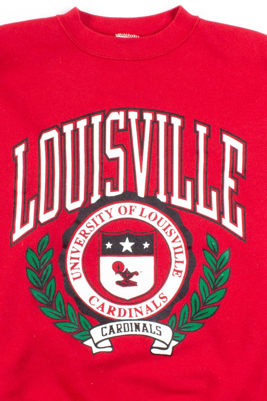 University Of Louisville Cardinals Sweatshirt University Football Fan Shirt Hoodie Sweatshirtgifts Louisville Fans - Image 2