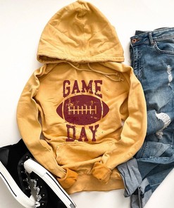 University Of Minnesota Golden Gopher Football Game Day Vintage Style Hoodie, Football Lover Gifts