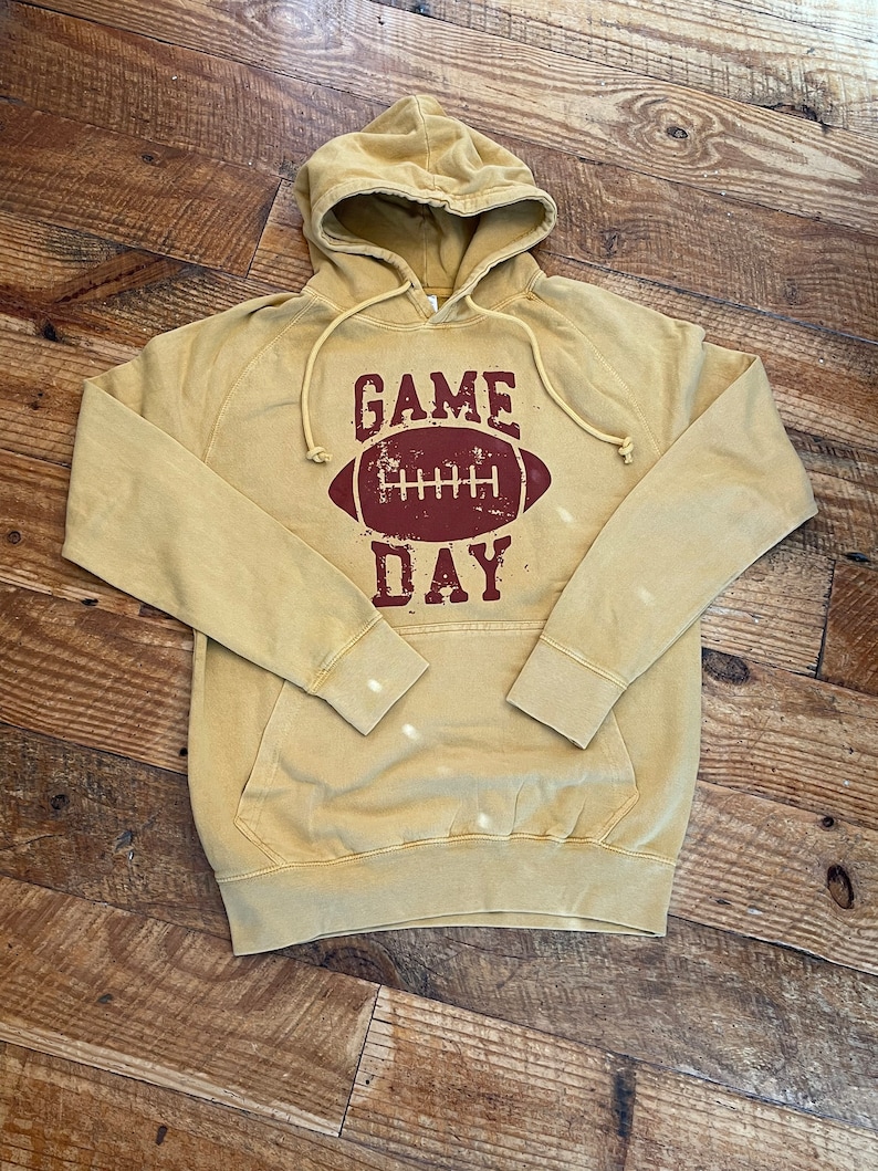 University Of Minnesota Golden Gopher Football Game Day Vintage Style Hoodie, Football Lover Gifts - Image 2
