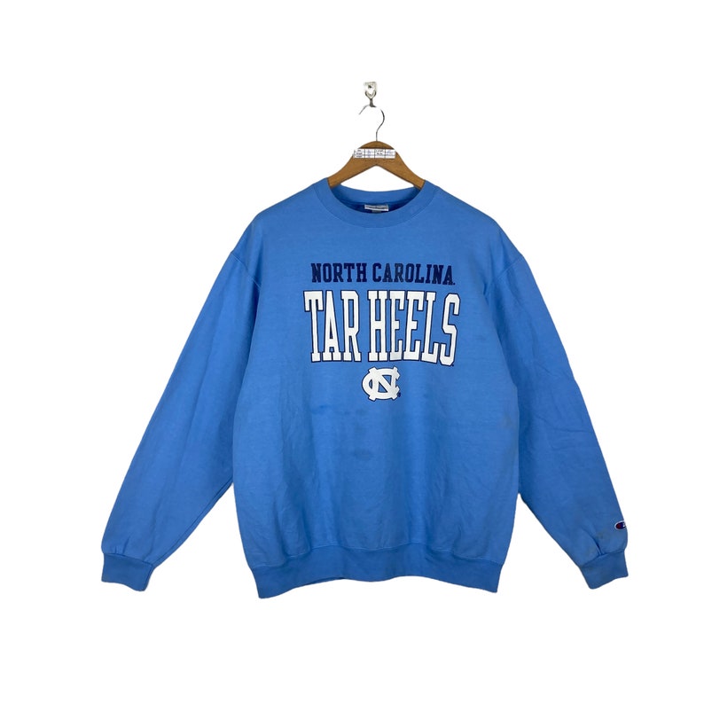 University Of North Carolina Sweatshirt Large Vintage Champion North Carolina Tar Heels Ncaa Pullover Crewneck