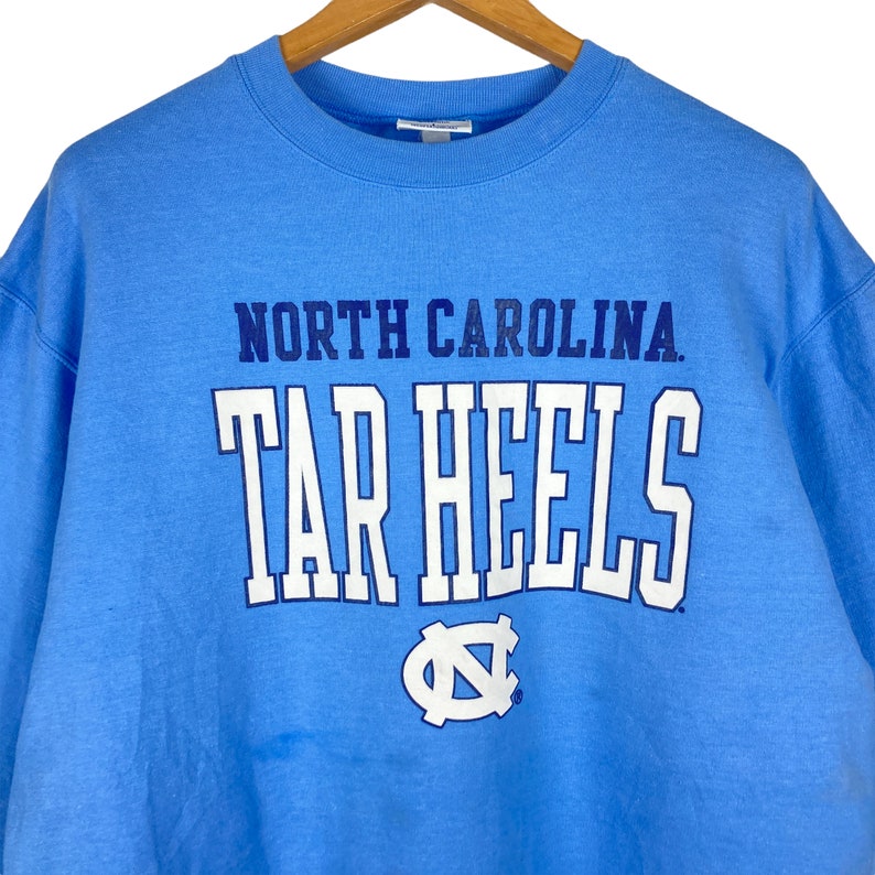 University Of North Carolina Sweatshirt Large Vintage Champion North Carolina Tar Heels Ncaa Pullover Crewneck - Image 2