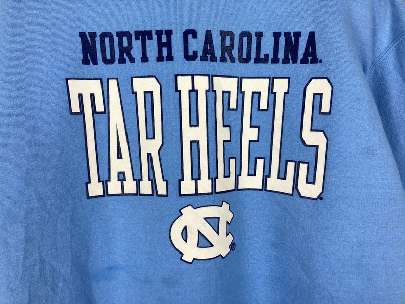 University Of North Carolina Sweatshirt Large Vintage Champion North Carolina Tar Heels Ncaa Pullover Crewneck - Image 3