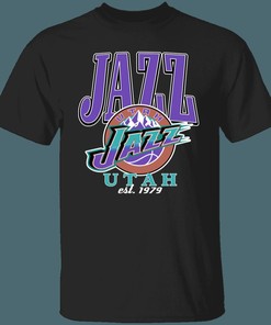Utah Jazz 1979 Retro NBA Fan T-Shirt Sweatshirt Hoodie