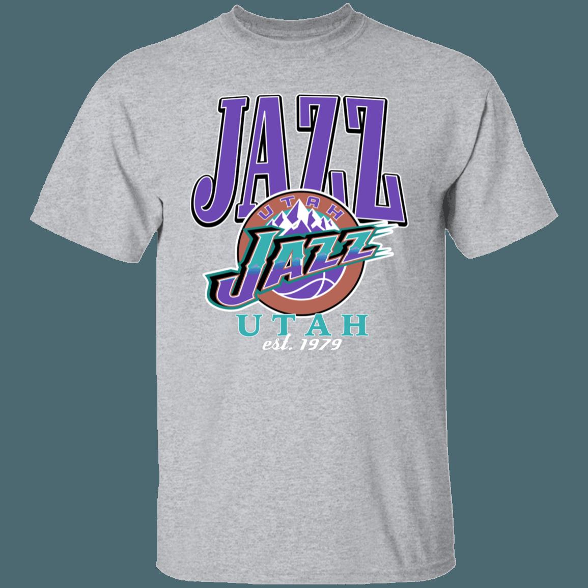 Utah Jazz 1979 Retro NBA Fan T-Shirt Sweatshirt Hoodie - Image 2