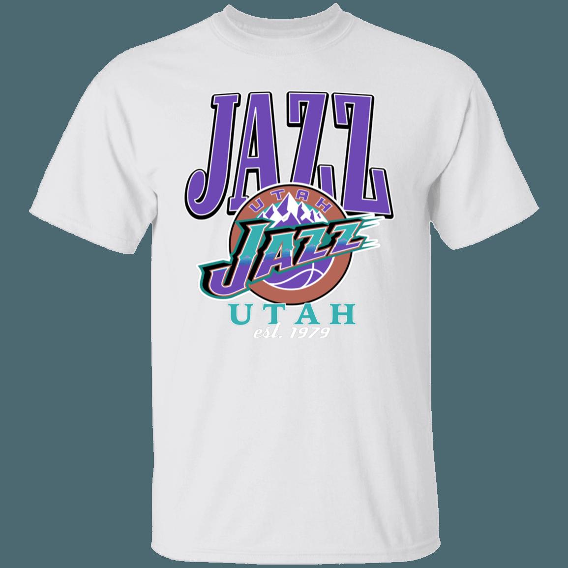 Utah Jazz 1979 Retro NBA Fan T-Shirt Sweatshirt Hoodie - Image 4