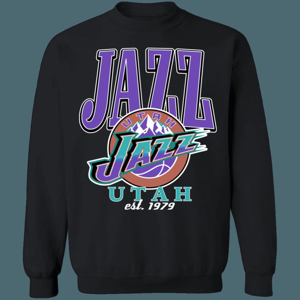 Utah Jazz 1979 Vintage NBA Sweatshirt Hoodie Shirt For NBA Fans