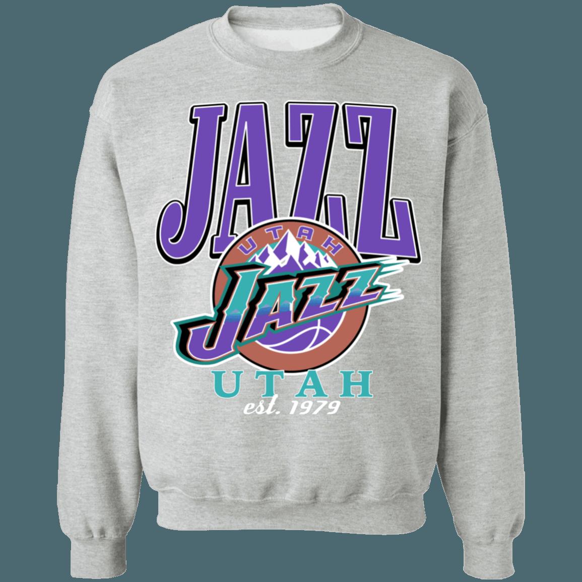 Utah Jazz 1979 Vintage NBA Sweatshirt Hoodie Shirt For NBA Fans - Image 2