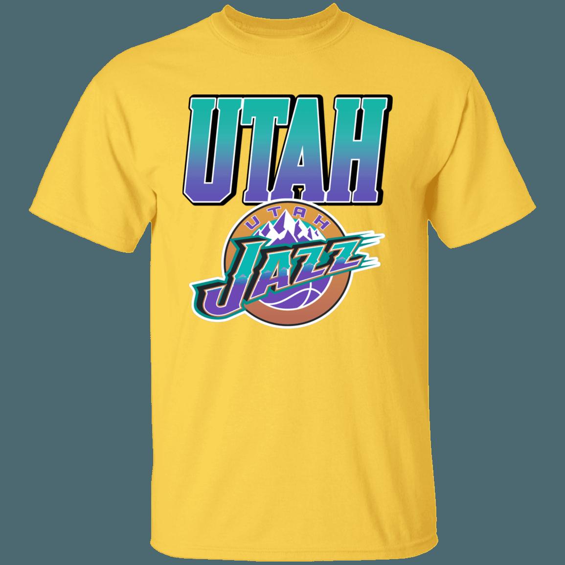 Utah Jazz Retro NBA Fan T-Shirt Sweatshirt Hoodie