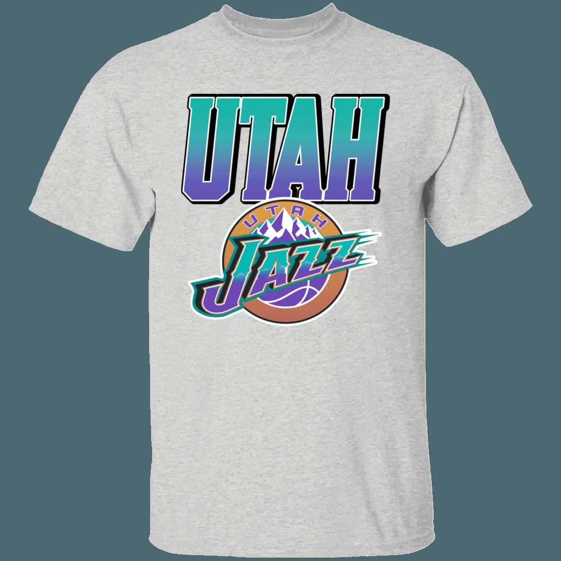 Utah Jazz Retro NBA Fan T-Shirt Sweatshirt Hoodie - Image 2