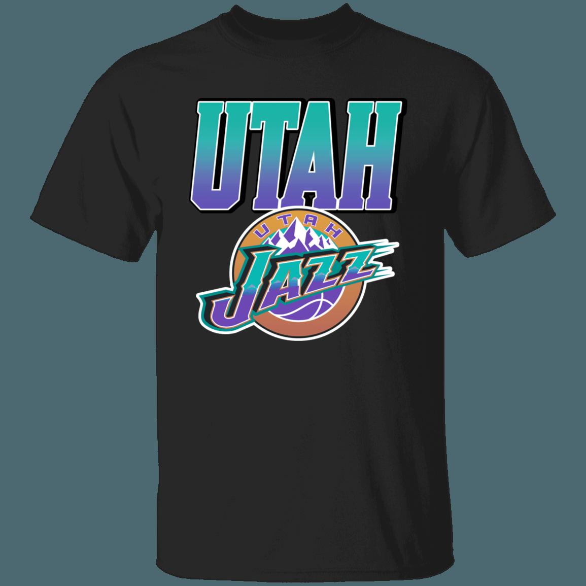 Utah Jazz Retro NBA Fan T-Shirt Sweatshirt Hoodie - Image 4