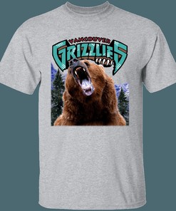 Vancouver Grizzlies GRIZZLY BEAR Retro NBA Fan T-Shirt Sweatshirt Hoodie
