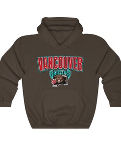 Vancouver Grizzlies Vintage 90's NBA Sweatshirt Hoodie Shirt For NBA Fans
