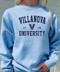 Villanova University EST 1842 Logo Sweatshirt, Villanova Shirt, Unisex Shirt Sweater Hoodie