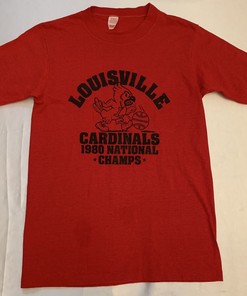 Vintage 1980S Louisville Cardinals Uofl Ncaa Champions T Shirt,  Louisville Sweatshirt