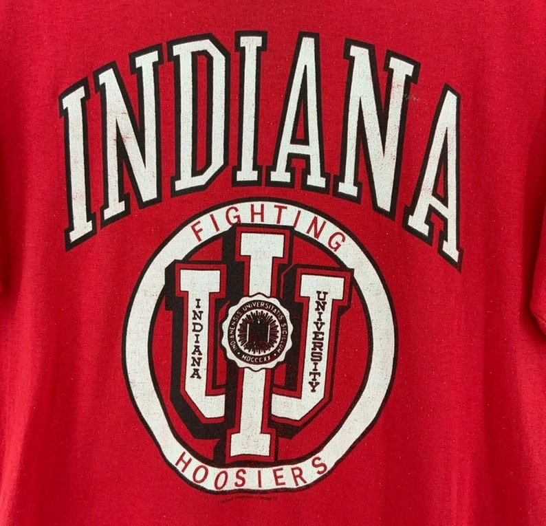 Vintage 1987 Indiana Hoosiers University T shirt, Sweatshirt, Shirt, Hoodie - Image 2