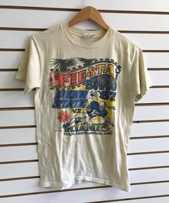 Vintage 1987 penn state vs Miami fiesta bowl T Shirt, Sweatshirt, Gift For Her, Gift For Him