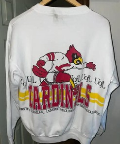 Vintage 1990 University Of Louisville Cardinals Sweatshirt Reprinted,  Louisville Sweatshirt