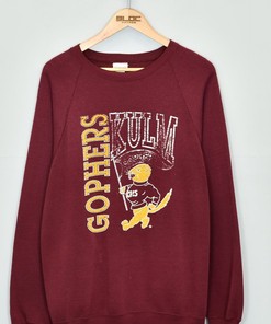 Vintage 1990'S Kulm Gophers Sweatshirt, Football Fan Shirt